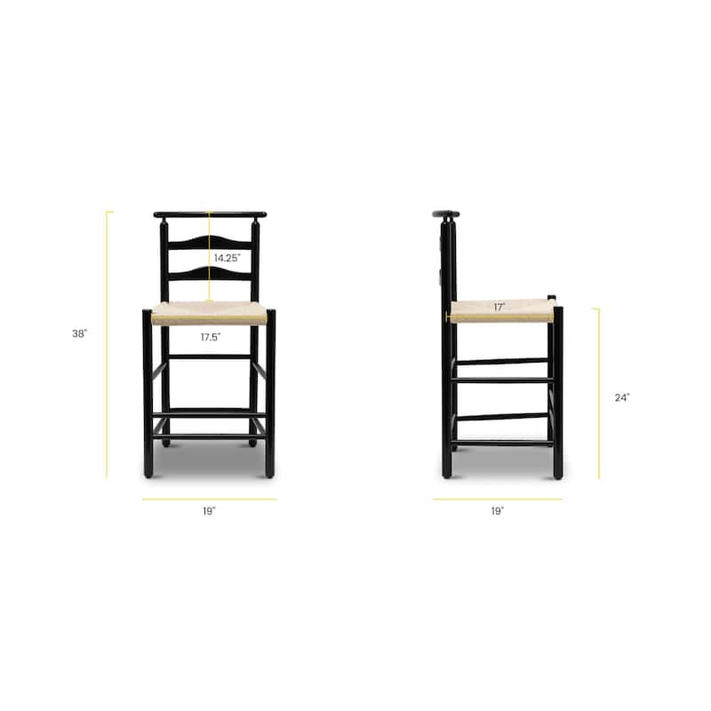 Poly & Bark Badia 24" Counter Stool