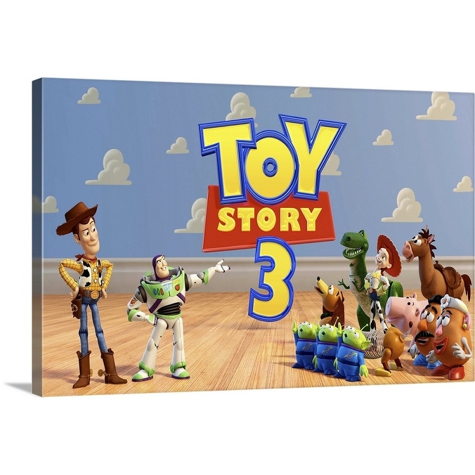 Shop Toy Story 3 2010 Canvas Wall Art Overstock 24132083