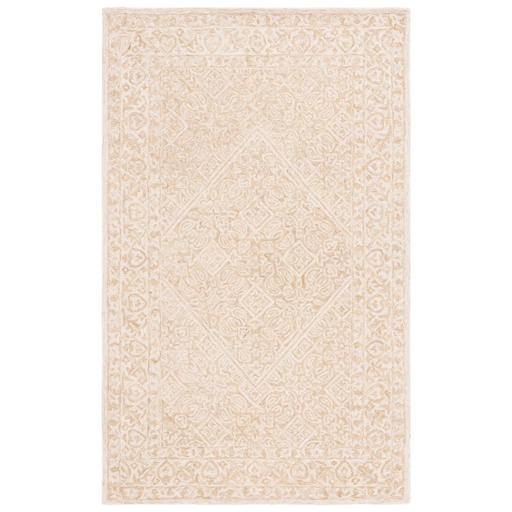 SAFAVIEH Handmade Dip Dye Ibtissam Watercolor Vintage Boho Wool