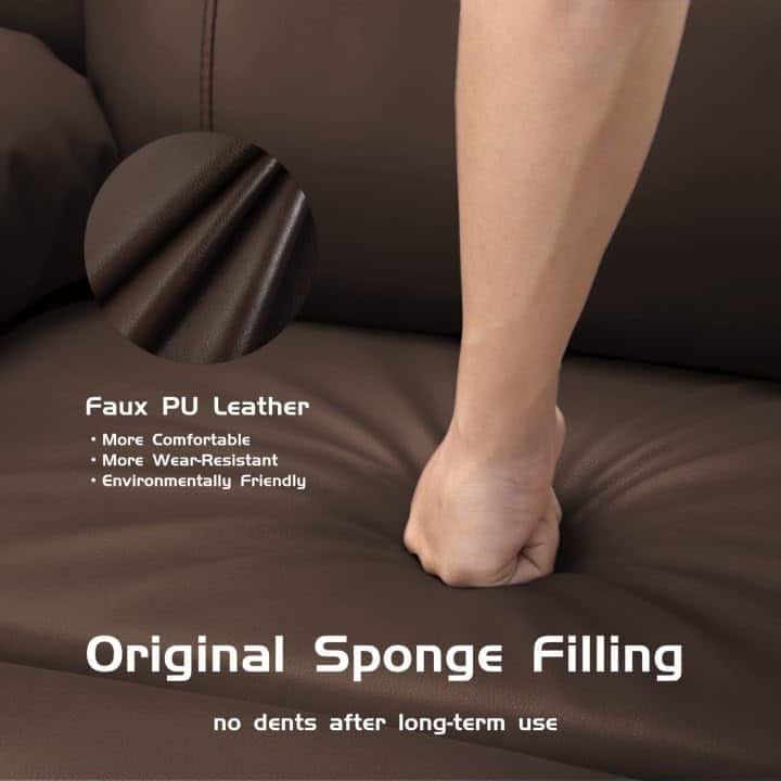 Oversized 360 Swivel Recliner Chairs with Heat and Massage