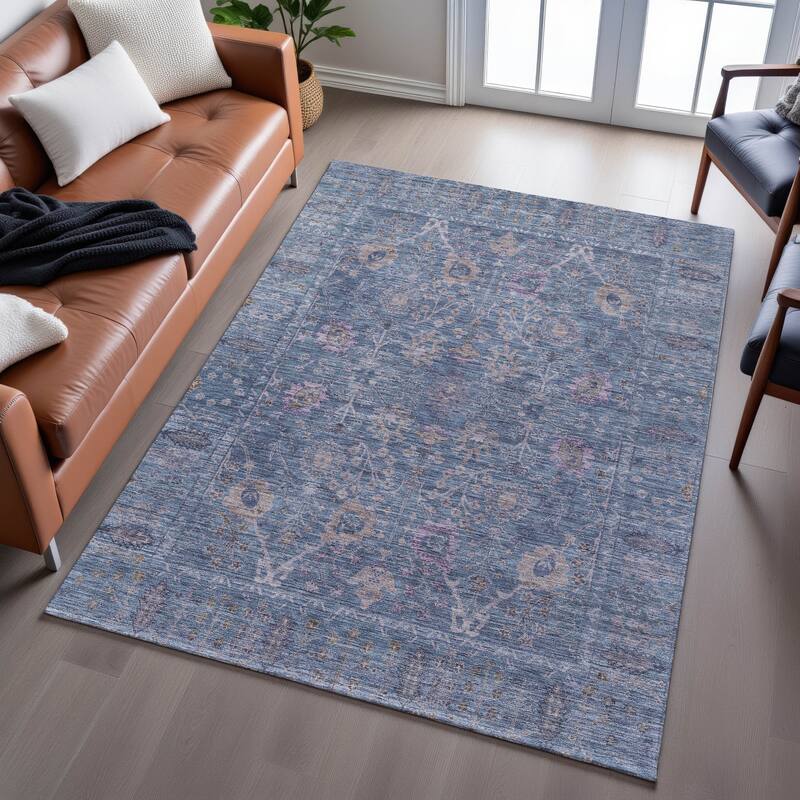 Premium Washable Super Soft Traditional Vintage Mayfield Rug
