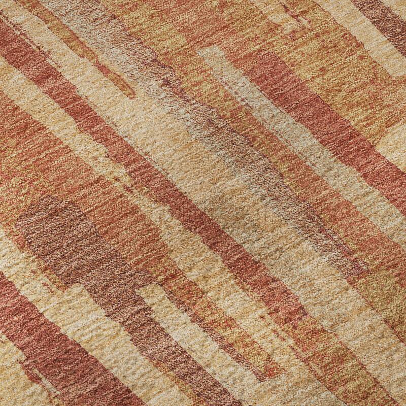 Premium Washable Super Soft Global Stripes Mayfield Rug