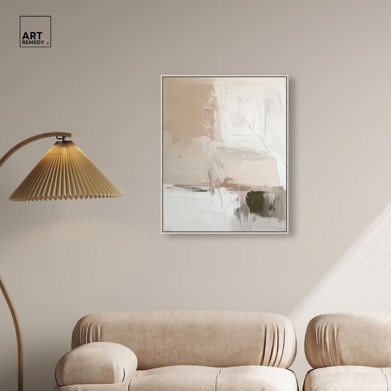 Gentle Strokes of Nature I Canvas by Art Remedy