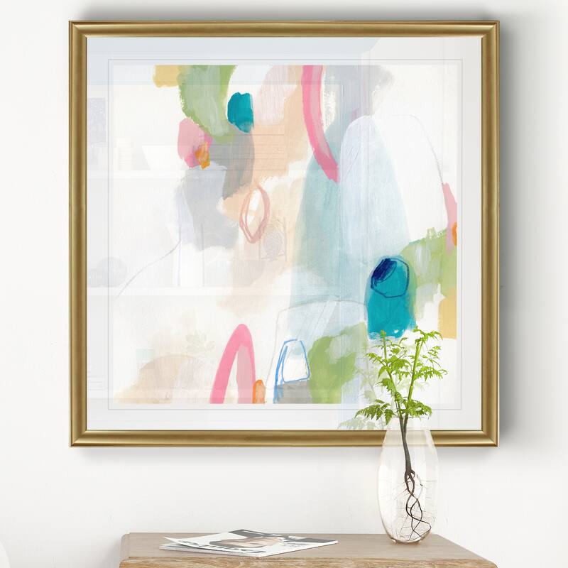 Candy Jacket I -Black Framed Print