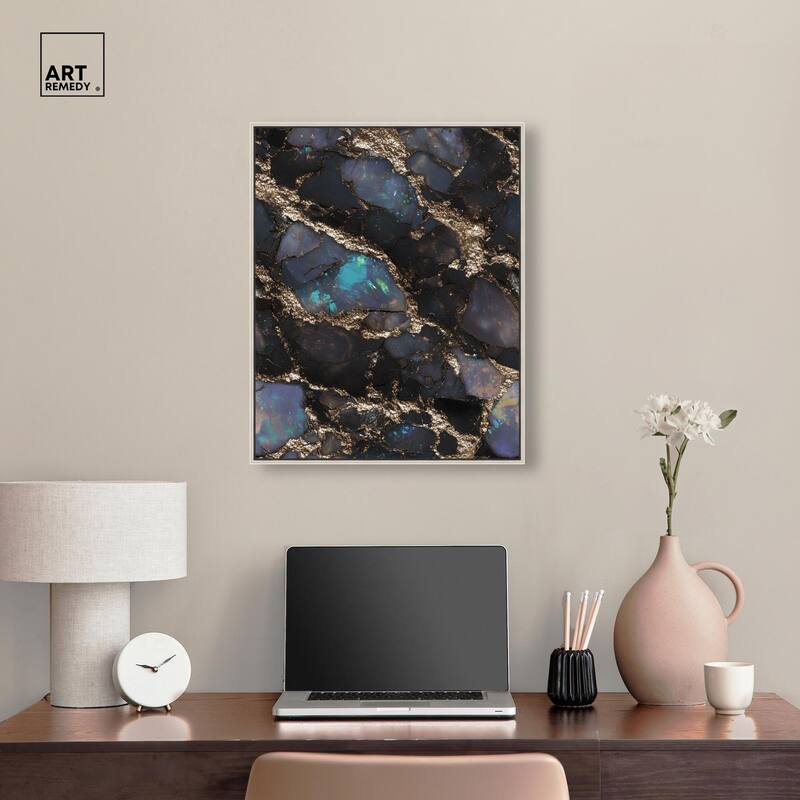 Astral Firelight Canvas by Art Remedy