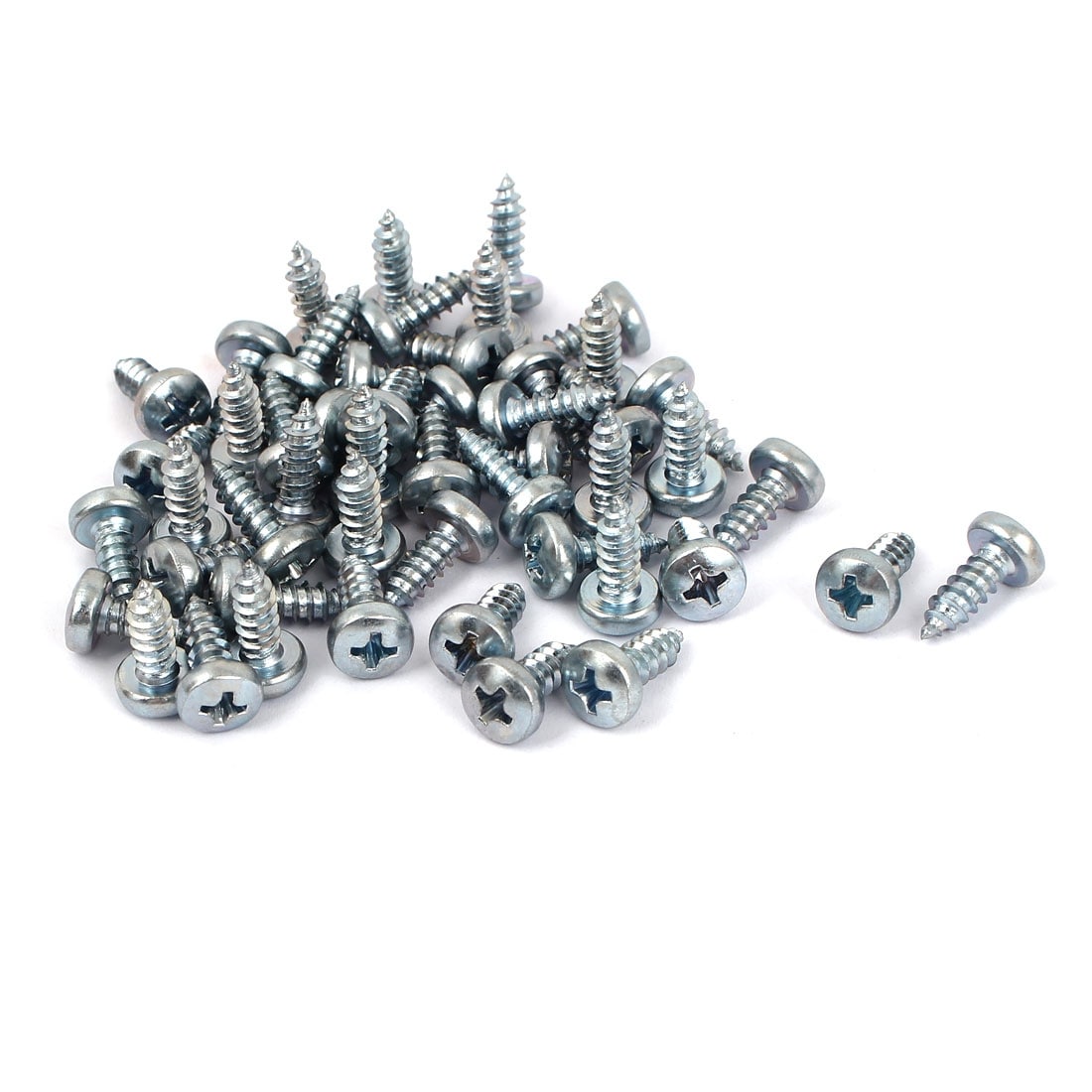 Shop 4 8mmx13mm Thread 10 Phillips Pan Head Carbon Steel Self