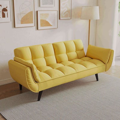 Versatile 2-Seater Sofa in Polyester Blend, Adjustable, Comfortable, and Space-Saving Design, Ideal for Apartment