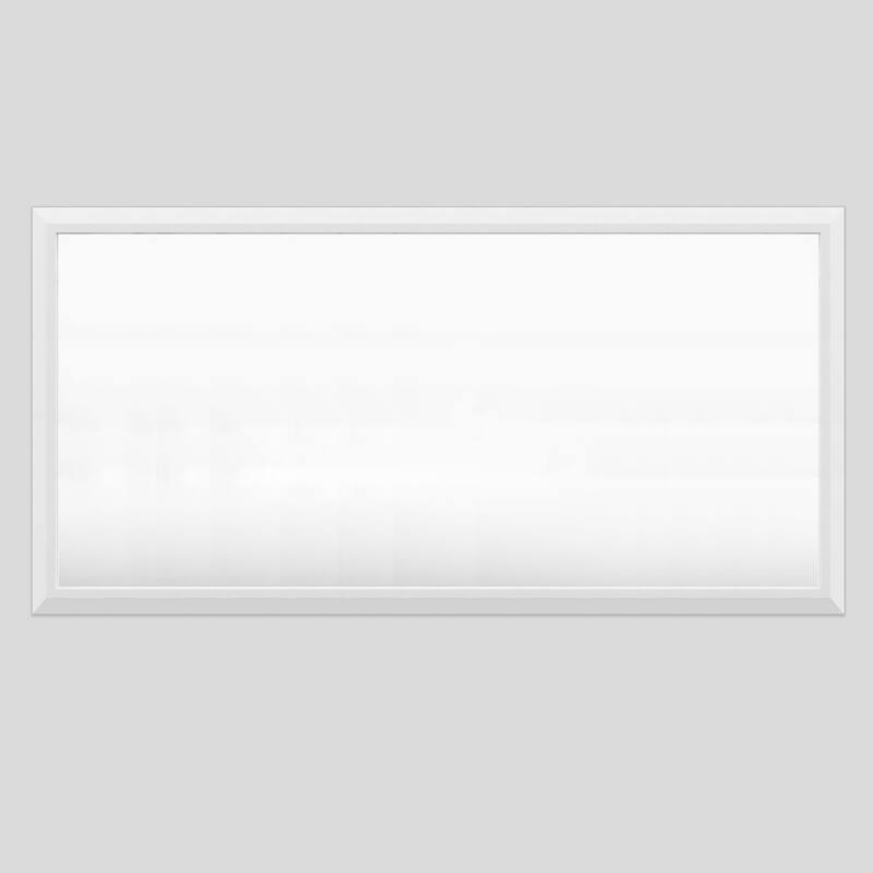 KIOTEE Full size Metal Bathroom Mirror with 5-Year Warranty