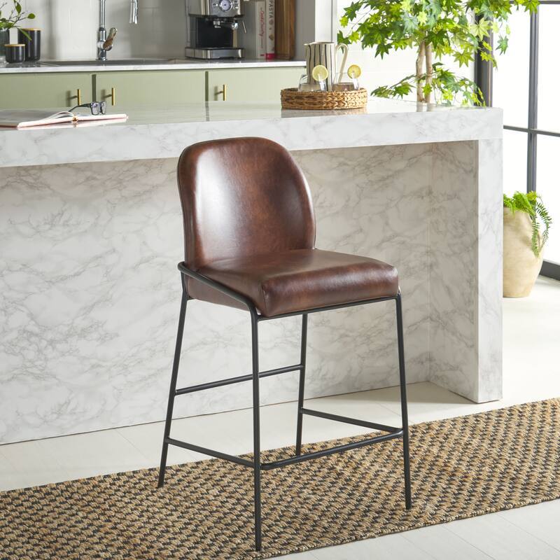 SAFAVIEH Ivey 27-inch Counter Stool - 20"W x 22"D x 38"H