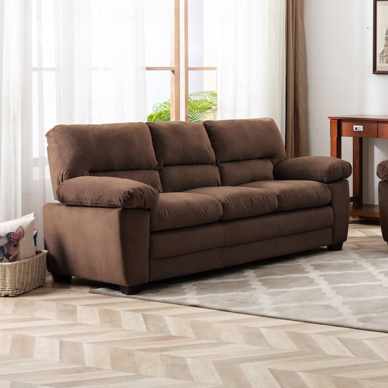 Andres Contemporary Upholstered Living Room Sofa