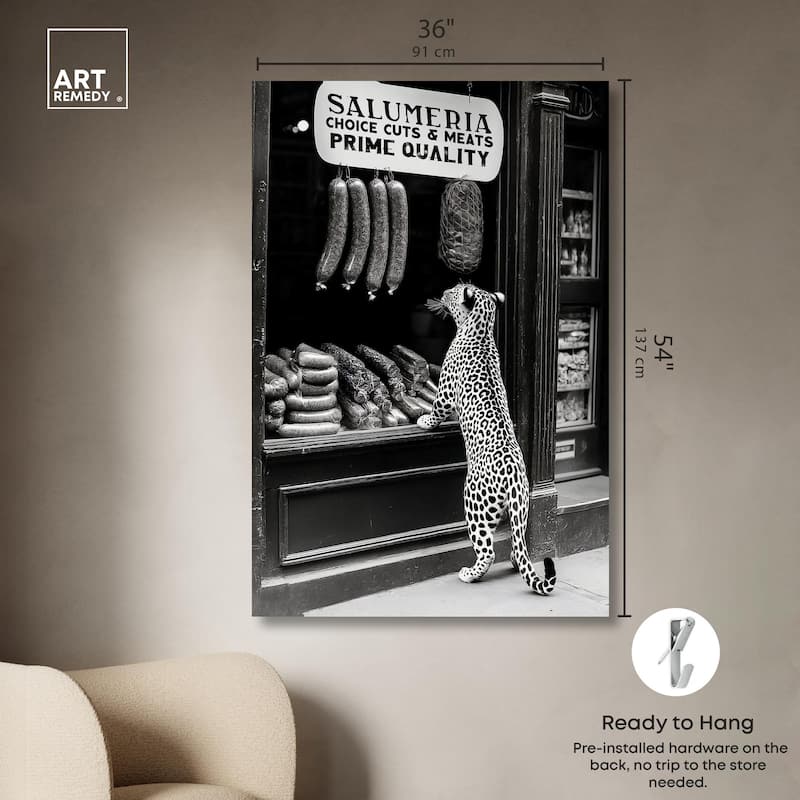 Wild Cravings Canvas by Art Remedy, Gallery Wrapped