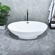preview thumbnail 7 of 12, Altair Elbow 67" x 32" Flatbottom Freestanding Acrylic Soaking Bathtub in Glossy White