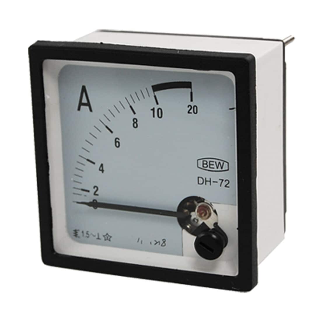 Screw Mounted AC 0-10A Analog Current Panel Ammeter - AC 0-10A