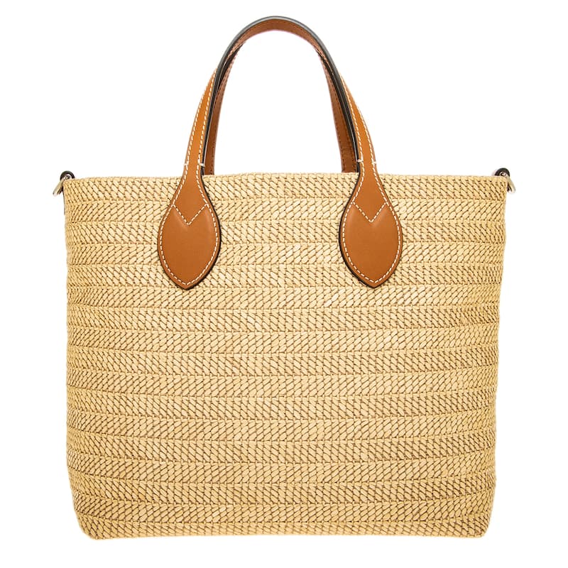Gucci Raffia Tote Bag