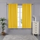 preview thumbnail 41 of 65, Deconovo Mix & Match Blackout and Bronze Print White Sheer 4 Piece Curtain Panel Set
