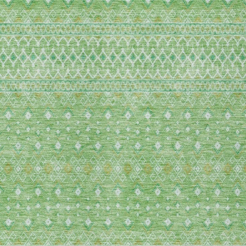 HomeRoots Tribal Transitional Rectangle Outdoor Rug