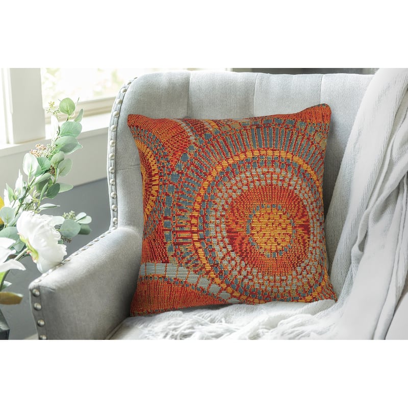 Liora Manne Marina Circles Indoor/Outdoor Pillow