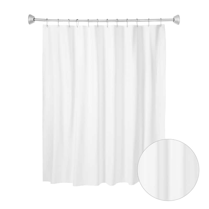 Whitmor Shower Curtain with Copper Plated Grommets, 72" x 72"