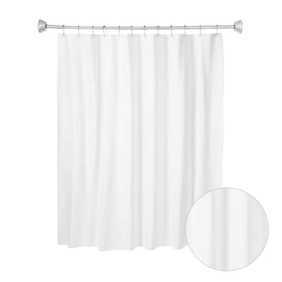 Whitmor Shower Curtain with Copper Plated Grommets, 72" x 72"