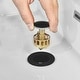 preview thumbnail 38 of 47, STYLISH Pop-Up Bathroom Sink Drain with Overflow (Set of Two)