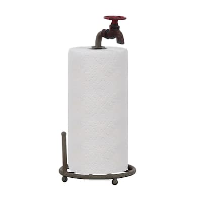 Metal Faucet Paper Towel Holder