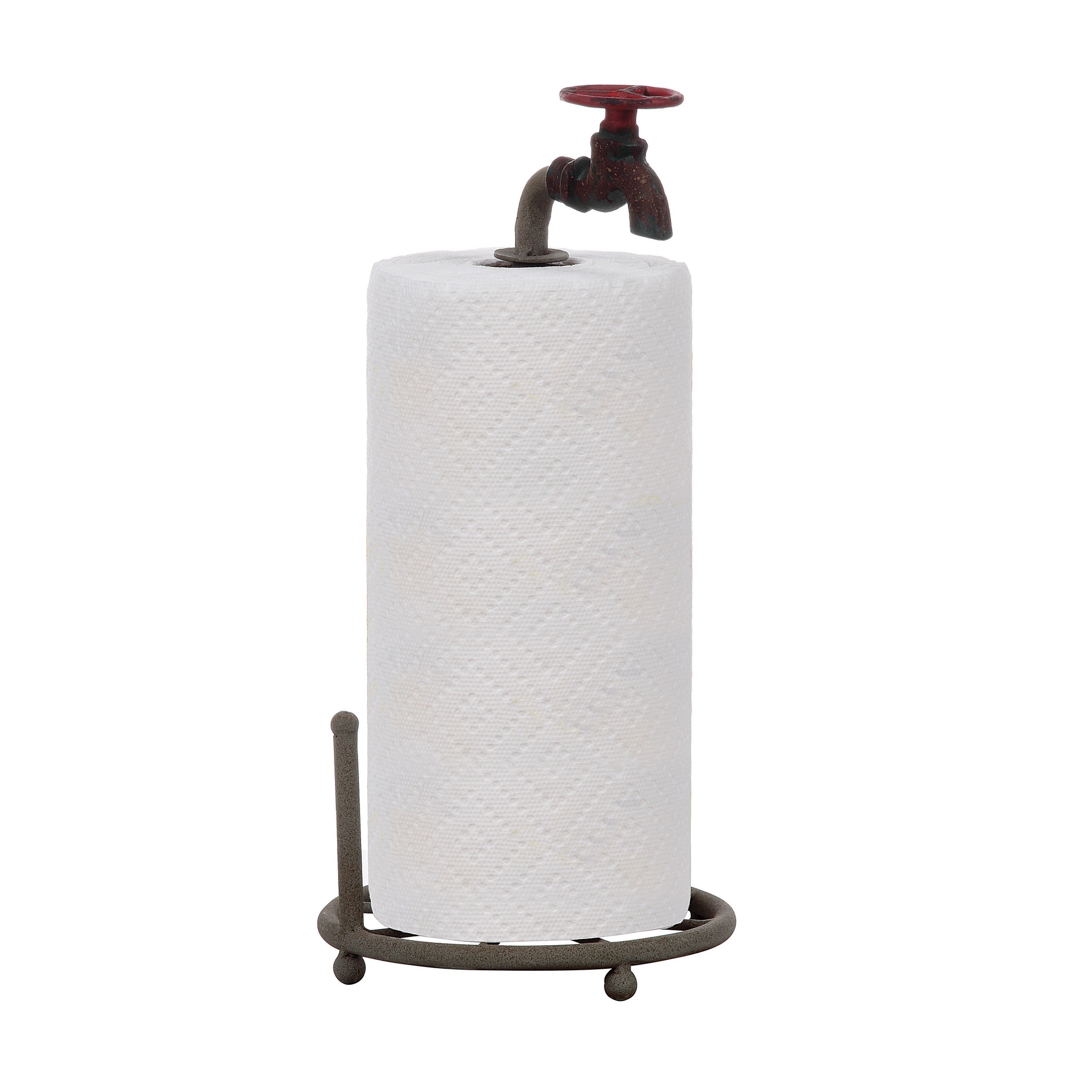 Metal Faucet Paper Towel Holder