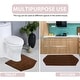 preview thumbnail 157 of 165, Waterford Collection 100% Cotton Non-Slip Bathroom Rug Set, Machine Washable Bath Rug, 4 Piece Bath Mat Set with Contour