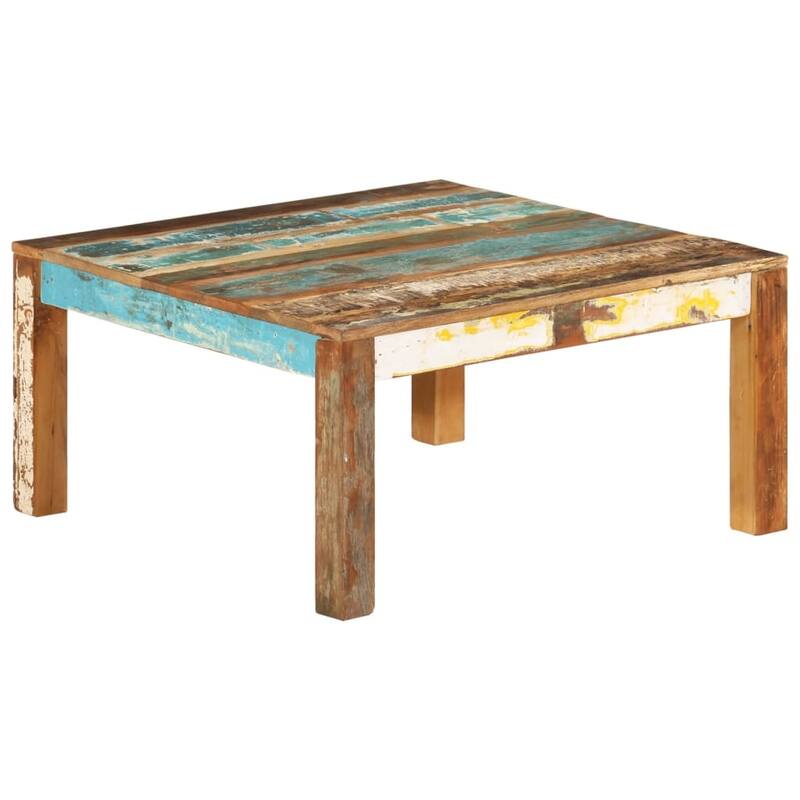 vidaXL Coffee Table Side End Table Living Room Accent Sofa Table Solid Wood