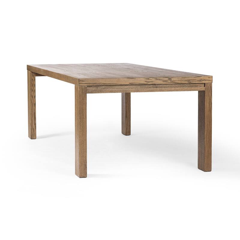 Jovi Dining Table-Drifted Oak Solid - 96W x 42D 30H