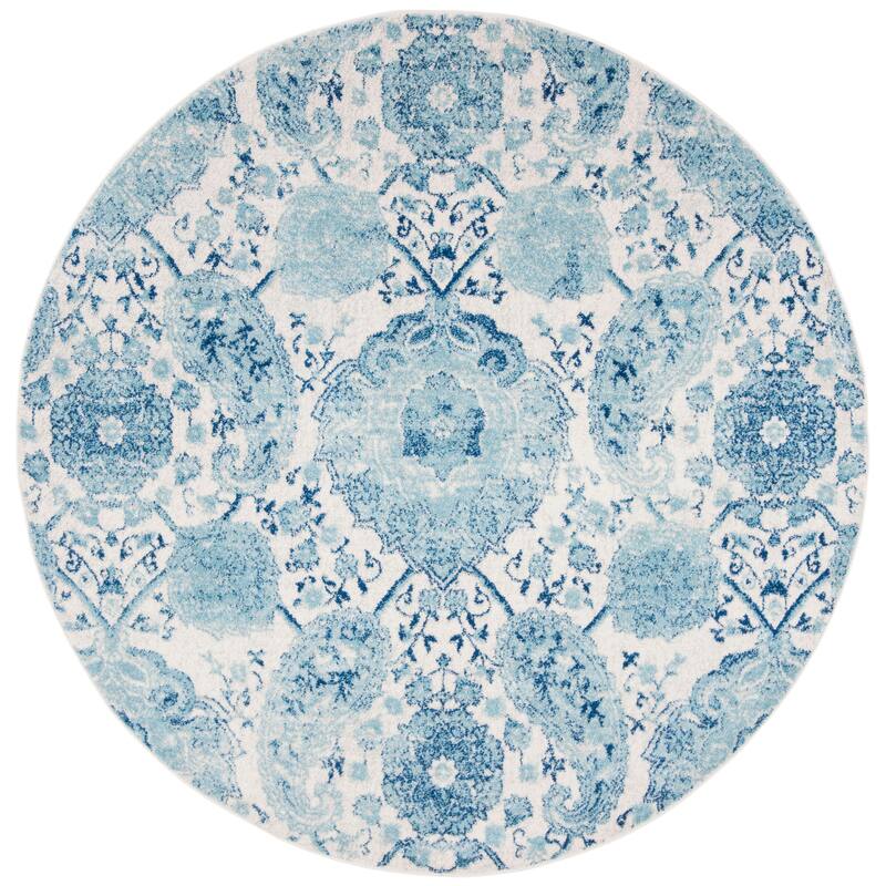SAFAVIEH Madison Belle Boho Glam Paisley Pattern Area Rug