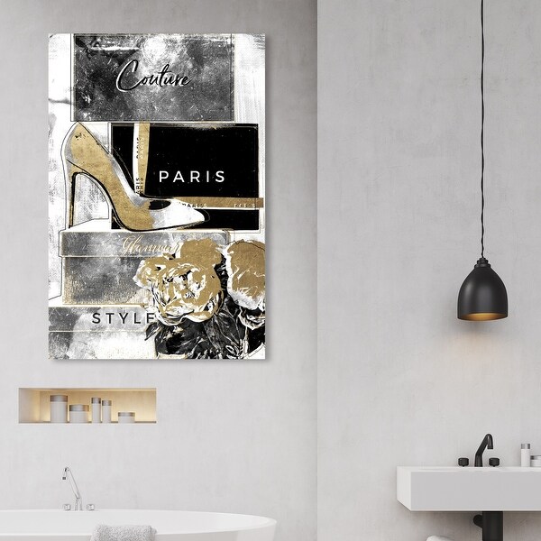 Oliver Gal 'Luxury Shoe Boxes' Fashion and Glam Wall Art Canvas