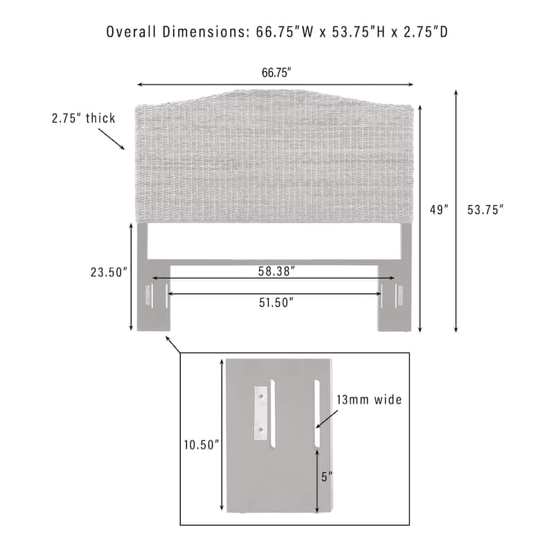 Crosley Serena Queen Headboard