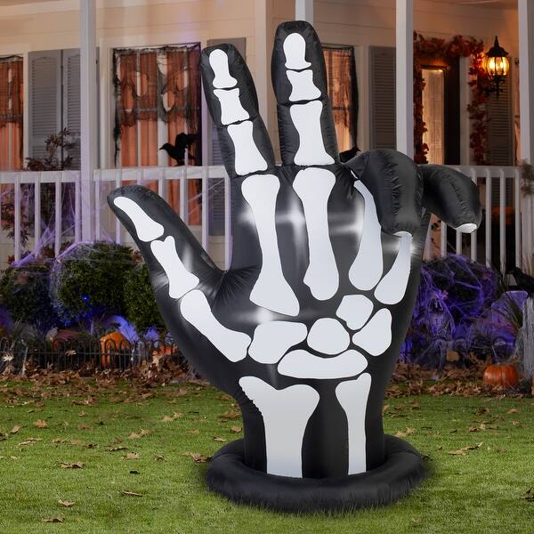 Animated Airblown-Skeleton Hand-LG - Bed Bath & Beyond - 34376763