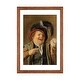 preview thumbnail 13 of 13, iCanvas "A Card Player" by Judith Leyster Walnut - 24x16x1
