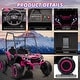 preview thumbnail 13 of 33, 2 Seater Ride on Toys for Kids with 2.4G Remote Control
