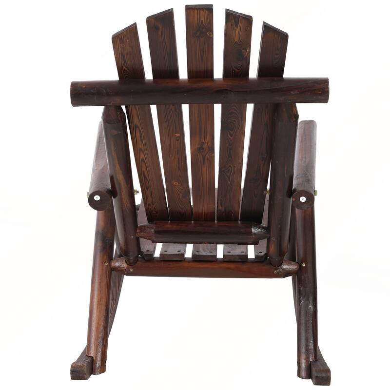 Durable Wooden Porch Rocker Chair for Outside