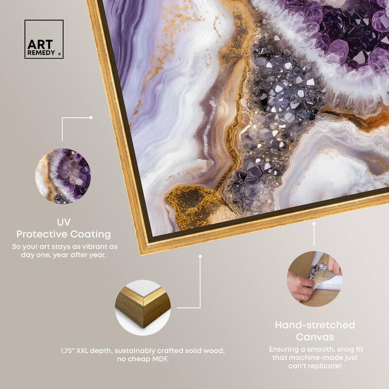 Amethystine Dream II Canvas by Art Remedy
