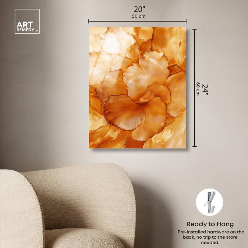 Sunlit Bloom II Acrylic by Art Remedy, Ready to Hang