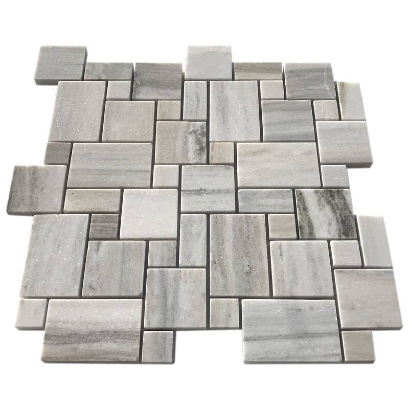 Apex Marble Mini Versailles Honed Mosaic Tile