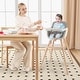 preview thumbnail 24 of 46, Costway 3 in 1 Convertible Wooden High Chair Toddler Feeding Chair - See Details