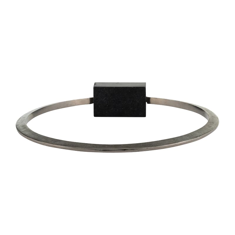 Sagebrook Home Modern Abstract Art Sculpture with Textured Finish