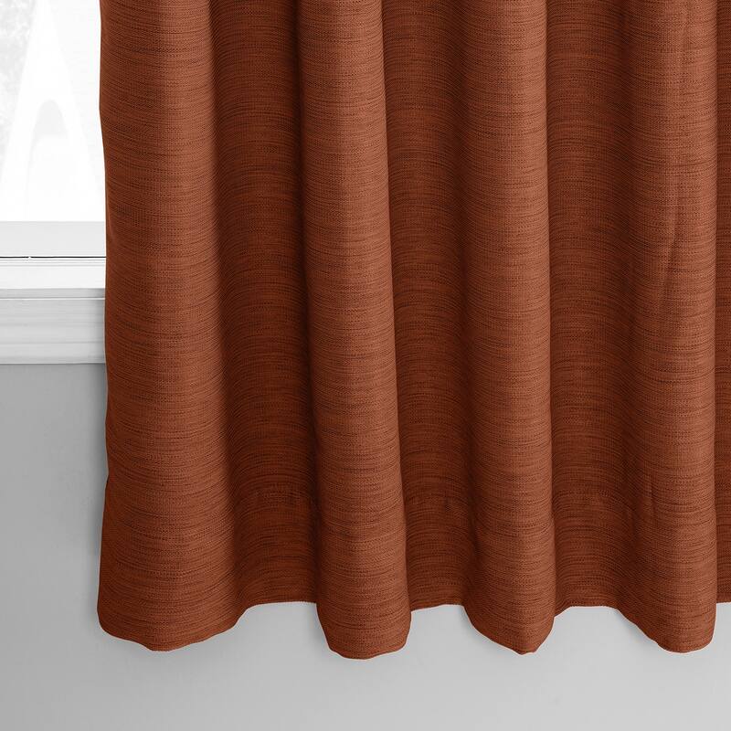 Exclusive Fabrics Bellino 63 In Room Darkening Curtain (1 Panel) - 50 x 63