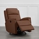 preview thumbnail 37 of 52, Jerome Swivel Glider Recliner Nursery Chair Manual Push Back Recliner