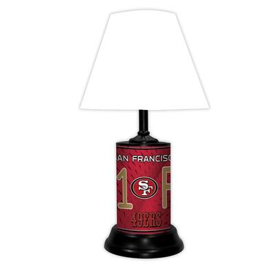 San Francisco 49ers Lamp-Wt - San Francisco