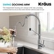 preview thumbnail 101 of 147, Kraus Bolden 2-Function 1-Handle Commercial Pulldown Kitchen Faucet