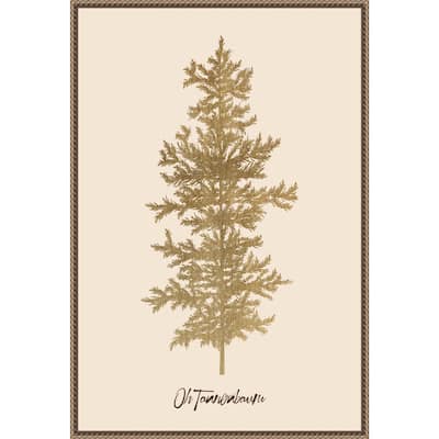 Oh Tanenbaum Framed Canvas Wall Art Print