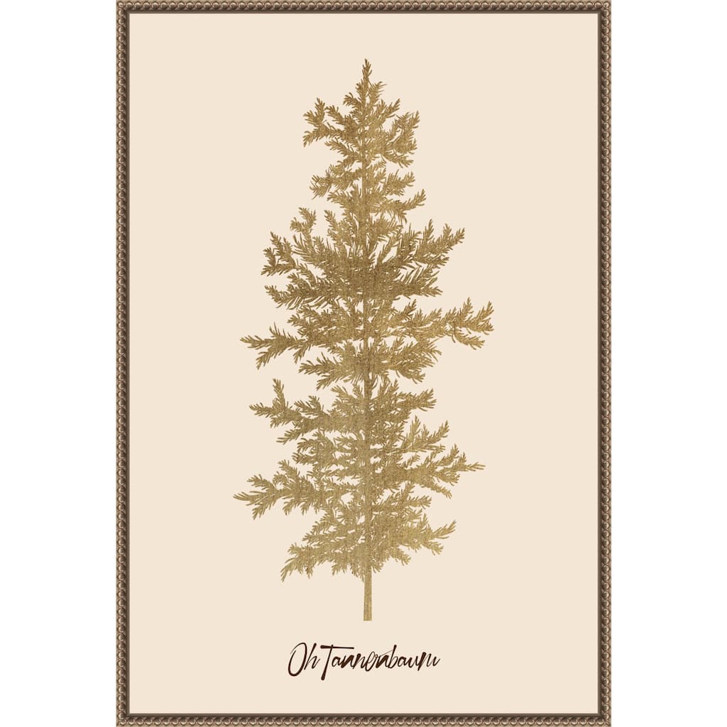 Oh Tanenbaum Framed Canvas Wall Art Print