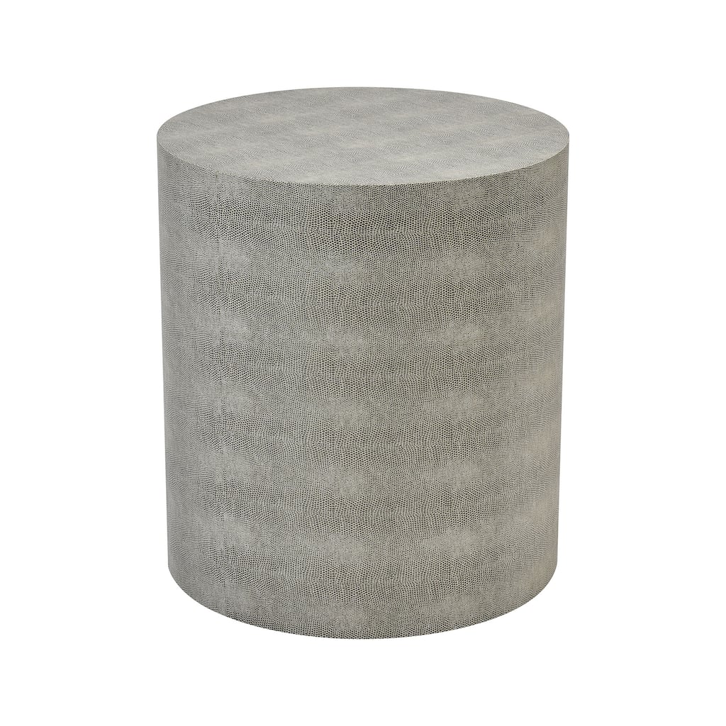 Elk Home Dexter Gray Fabric 16 Inch Wide Accent Table