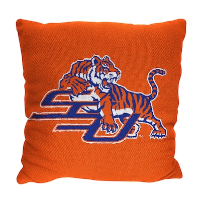 NCAA Savannah State Tigers Homage 20 Inch Jaquard Pillow