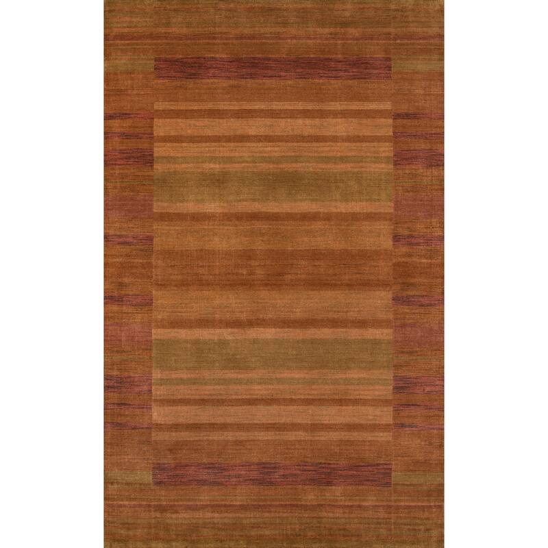 Momeni Gramercy Hand Loomed Wool Contemporary Geometric Area Rug